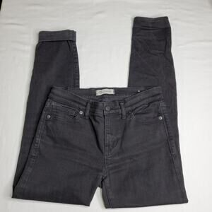 Madewell Black Skinny Skinny Jeans, 28